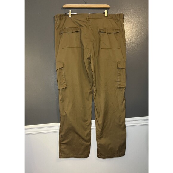 Denim & Rivets Cargo Pants Mens 42/30 Utility Workwear Cotton Blend Pockets - Picture 4 of 9